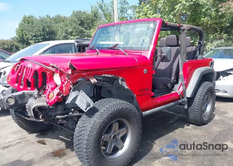 2013 Jeep Wrangler Sport from USA, damaged, VIN 1C4AJWAG1DL674307